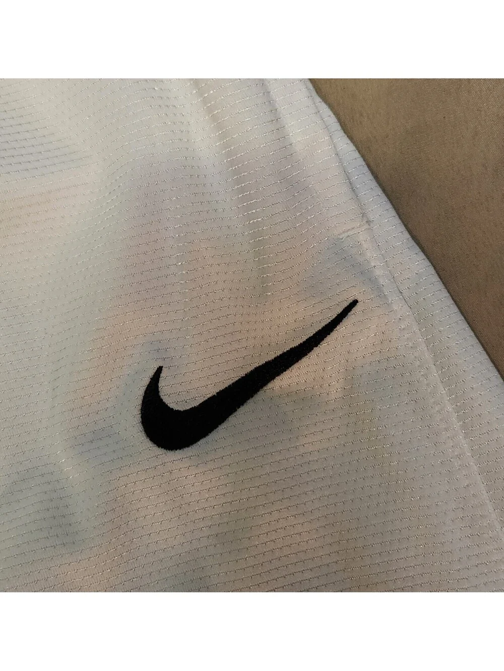 Nike Dri-FIT Basketball Athletic Shorts White Black Men's M Medium AQ7409-100